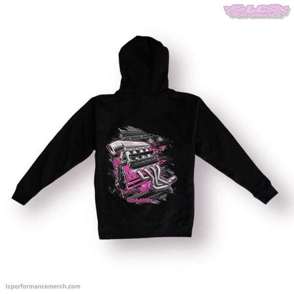 EL MOTOR ROSA "PREMIUM HOODIE"